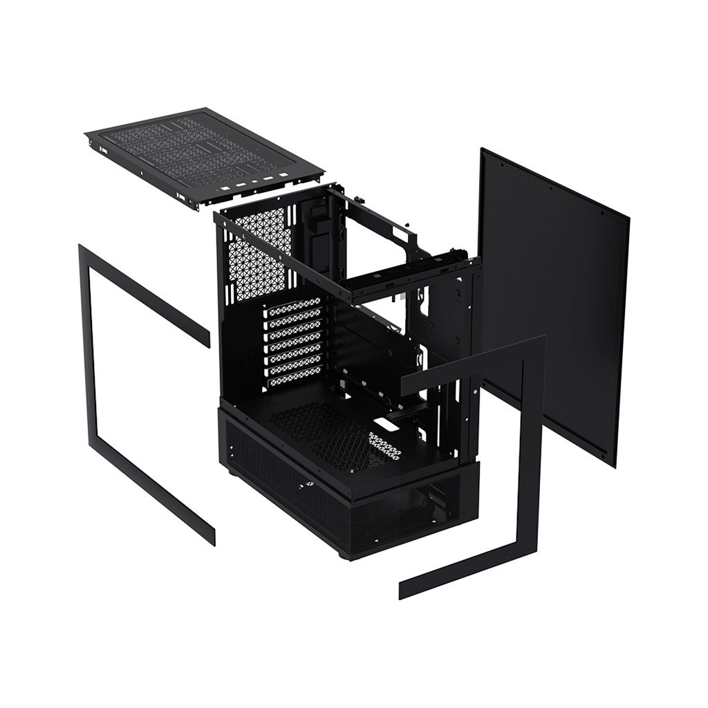 Корпус 1stPlayer Mi7-A-2F2R-1F2-BK - зображення 6