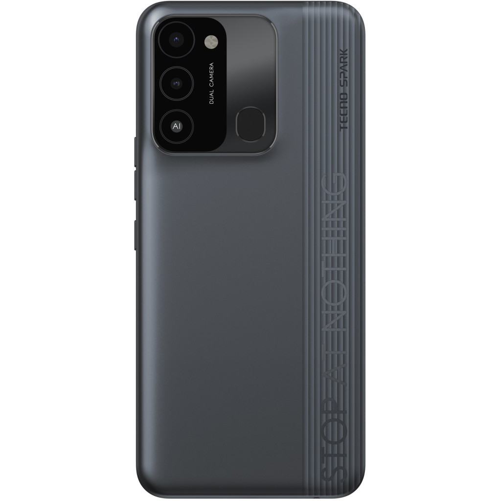 Мобільний телефон Tecno KG5n (Spark 8С 4/64Gb NFC) Magnet Black (4895180777974) - зображення 3