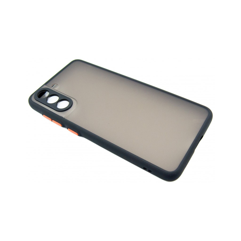 Чохол до мобільного телефона Dengos Matte Samsung Galaxy S21 FE (black) (DG-TPU-MATT-114) - зображення 4