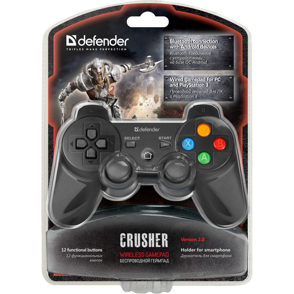 Геймпад Defender Crusher USB Bluetooth Li-Ion PS3/PC/Android (64290) - зображення 9