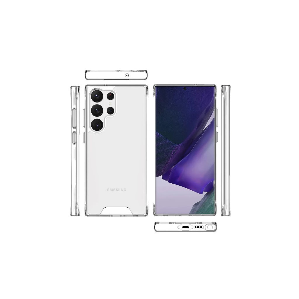 Чохол до мобільного телефона BeCover Space Case Samsung Galaxy S23 Ultra SM-S918 Transparancy (708962) - зображення 3