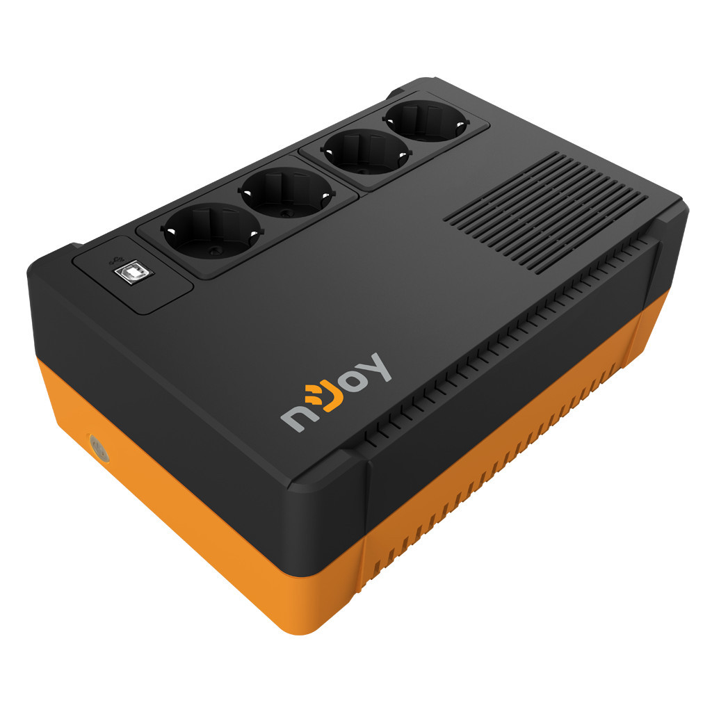 Пристрій безперебійного живлення nJoy Soter 600 USB (PWUP-LI060SR-AZ01B) - зображення 1