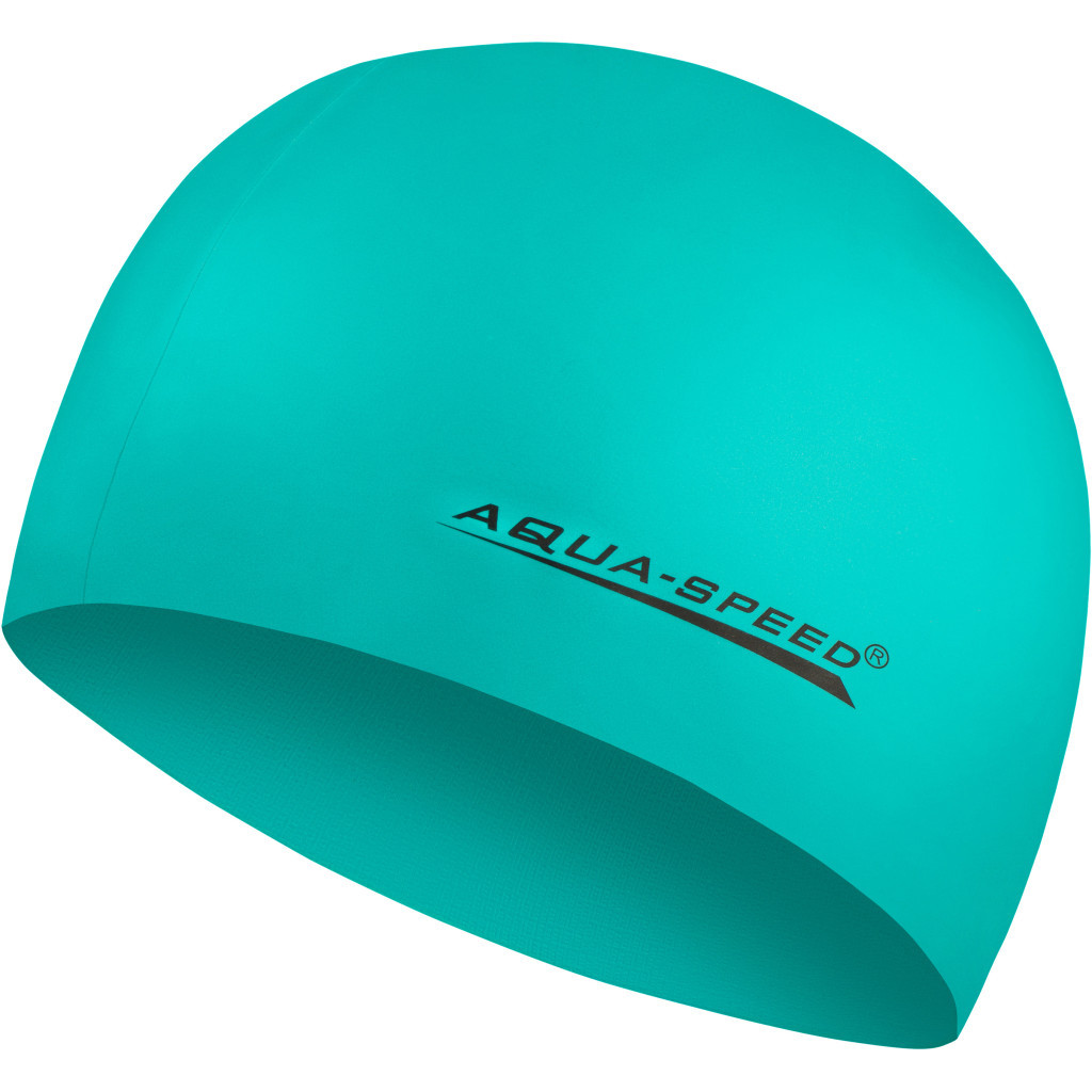 Шапка для плавання Aqua Speed Mega 100-12 зелений Уні OSFM (5908217635488) - зображення 1