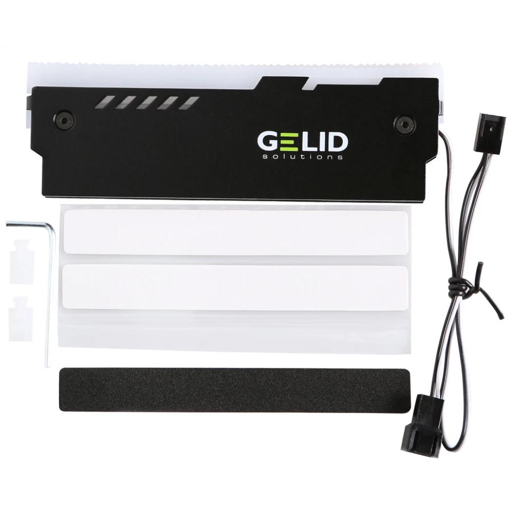 Охолодження для пам'яті Gelid Solutions Lumen RGB RAM Memory Cooling Black (GZ-RGB-01) - изображение 2
