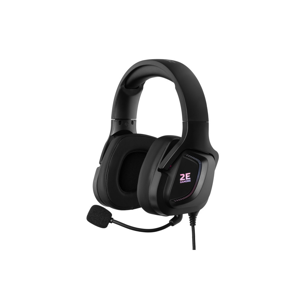 Навушники 2E HG340 RGB 3.5mm Black (2E-HG340BK) - зображення 1