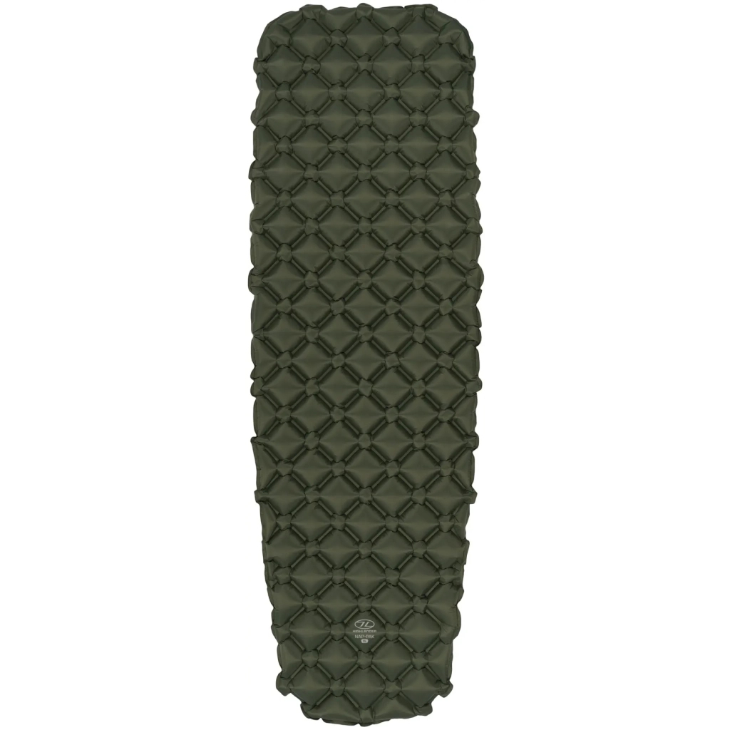 Туристичний килимок Highlander Nap-Pak Inflatable Sleeping Mat XL 5 cm Olive (AIR073-OG) (930483) - зображення 1