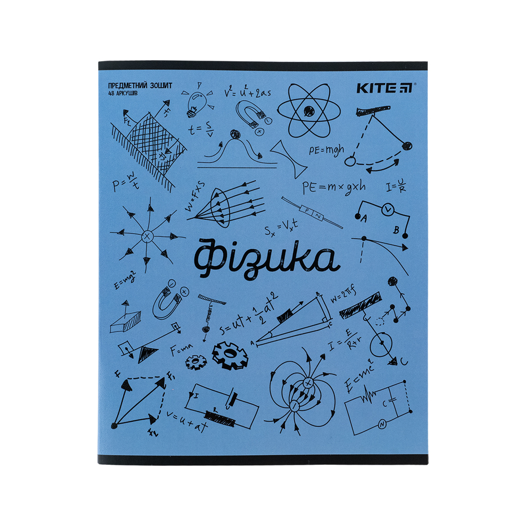 Зошит Kite предметний Sketch 48 аркушів, фізика клітинка (K24-240-23) - зображення 1
