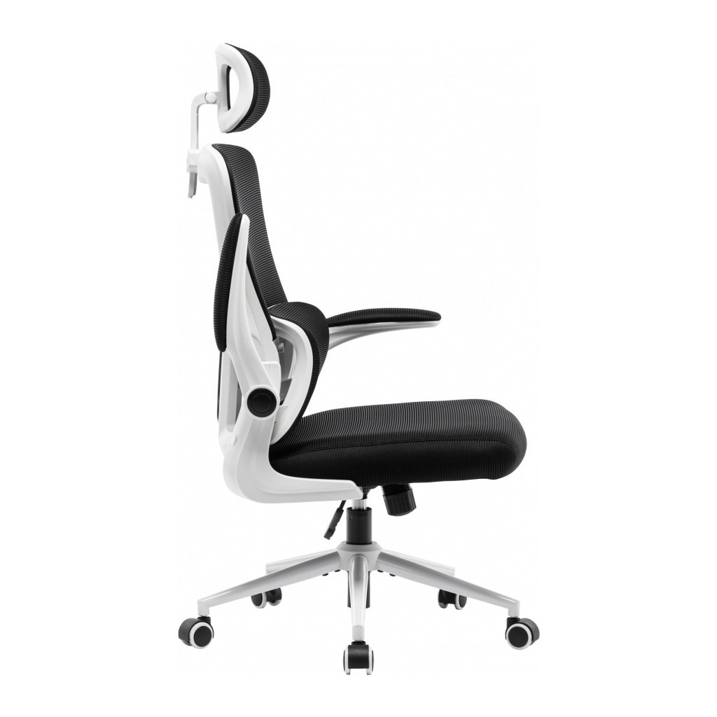 Офісне крісло GT Racer X-5728 White/Black - зображення 3