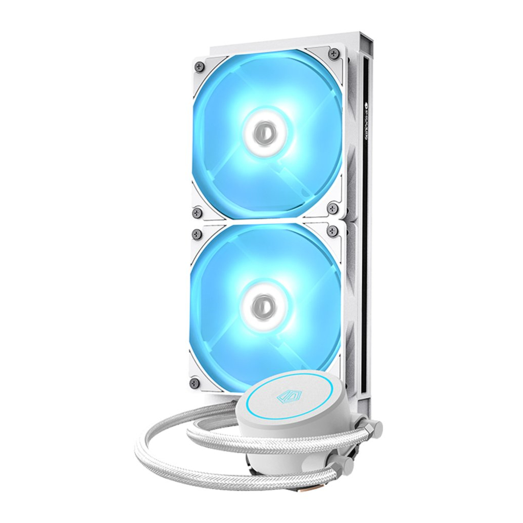 Система рідинного охолодження ID-Cooling Auraflow X 240 Evo Snow - изображение 2