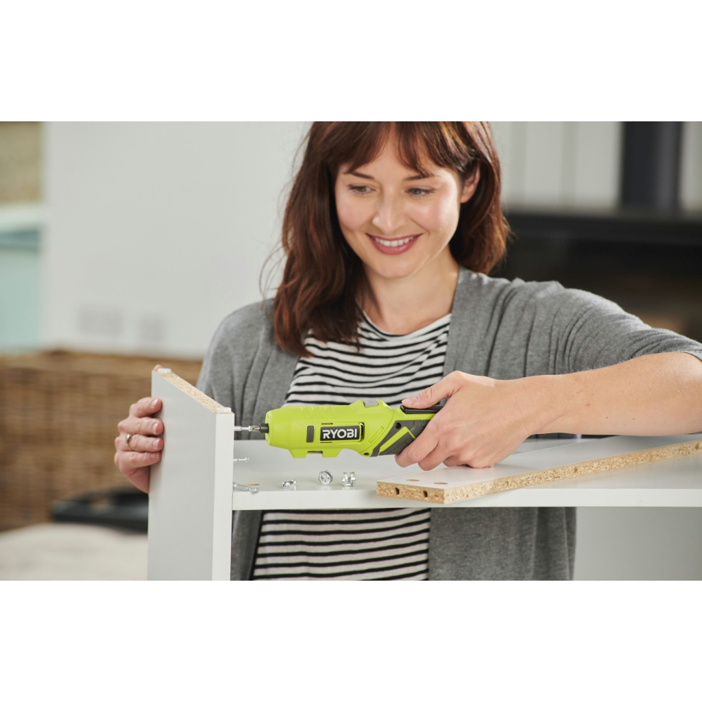 Викрутка акумуляторна Ryobi RSDP4-120G 4В, USB, Lithium, 1х2Ah, 5Нм, 200об/хв, поворотна ручка (5133005958) - изображение 7