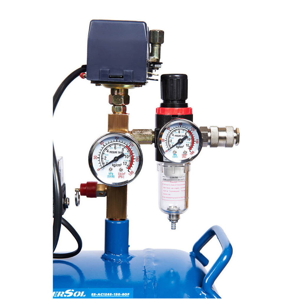 Компресор Enersol безмасляний, 1265 л/хв, 5.04 кВт (ES-AC1265-150-6OF) - изображение 4