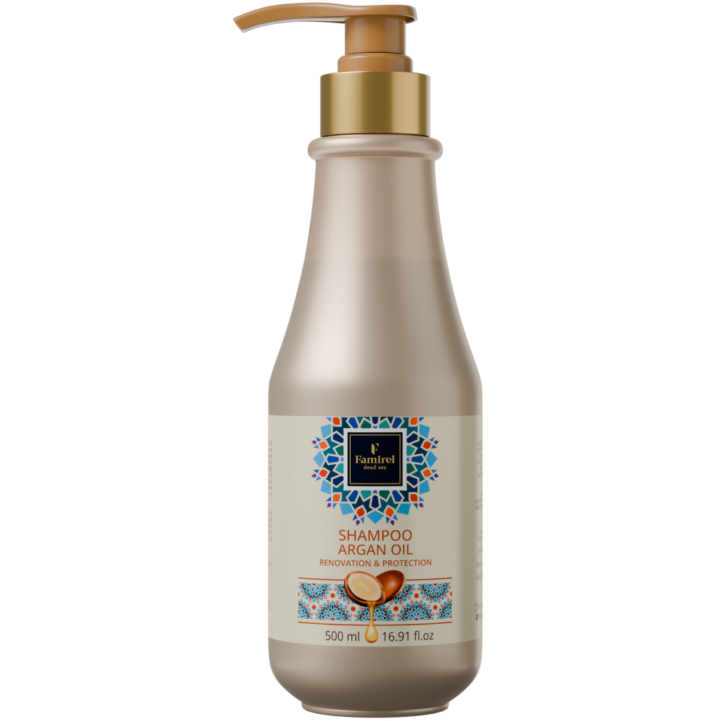 Шампунь Famirel Argan Oil Захист та відновлення 500 мл (7290114085861) - зображення 1