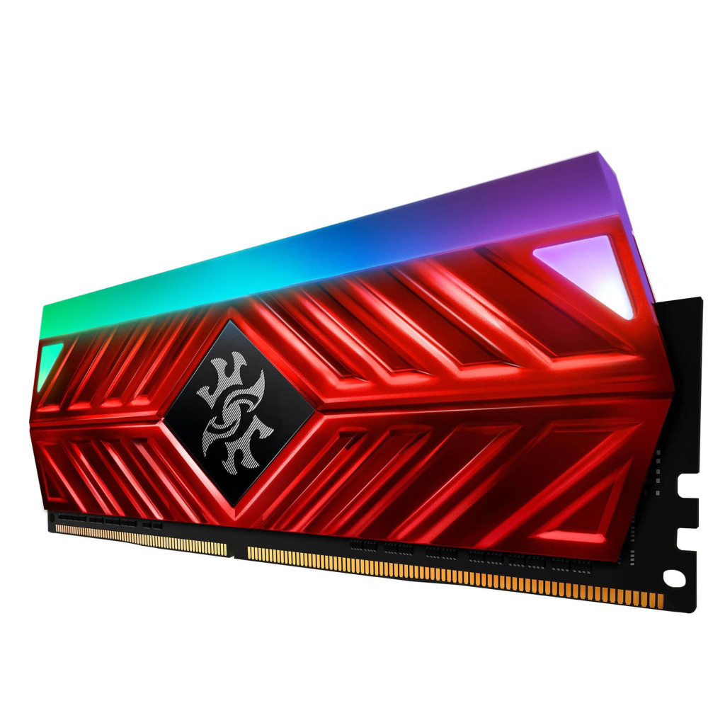 Модуль пам'яті для комп'ютера DDR4 8GB 4133 MHz XPG Spectrix D41 Red ADATA (AX4U413338G19-SR41) - зображення 3