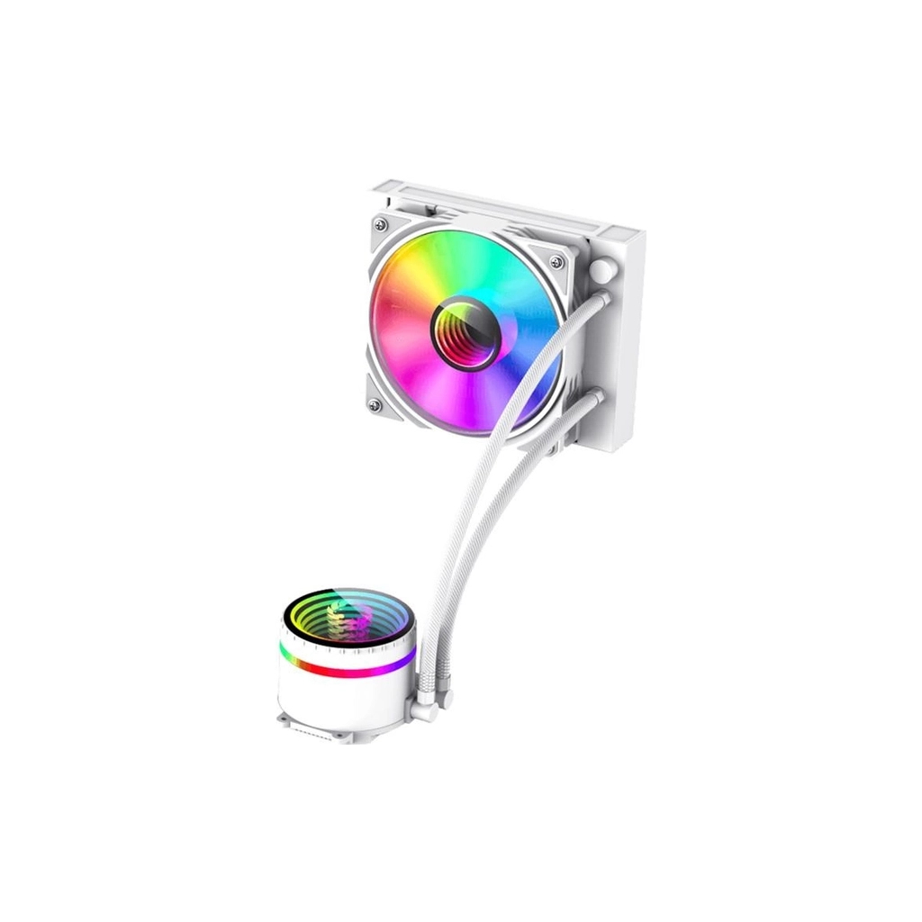 Система рідинного охолодження Gamemax Iceburg 120 White infinity - зображення 2