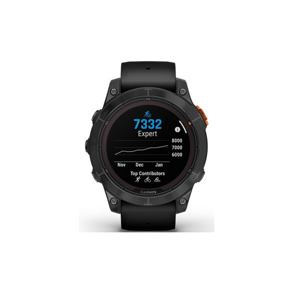 Смарт-годинник Garmin fenix 7 Pro Solar, Glass, SltGrySS w/ Black Band, GPS (010-02777-01) - зображення 8