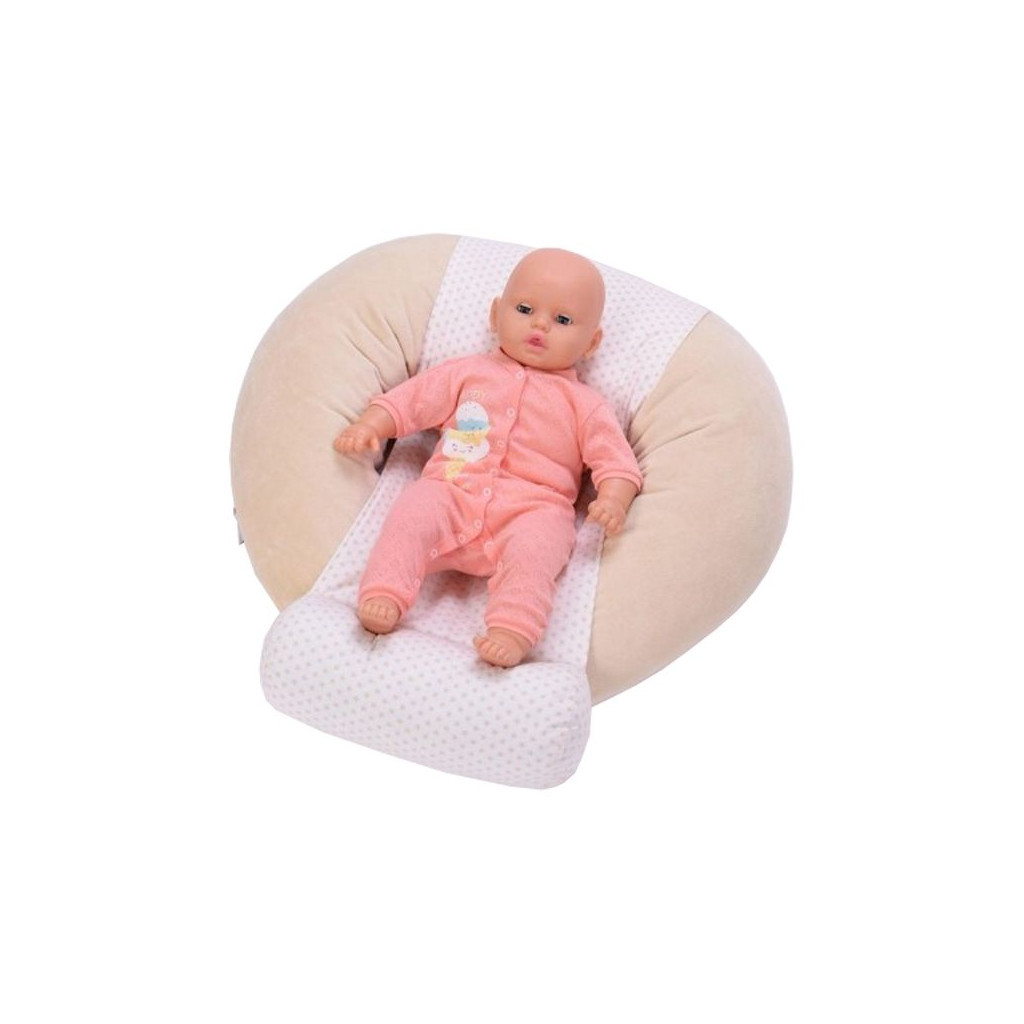 Подушка Верес для годування "Comfort Lux Velour stars beige" 200*75 (302.04.1) - изображение 7