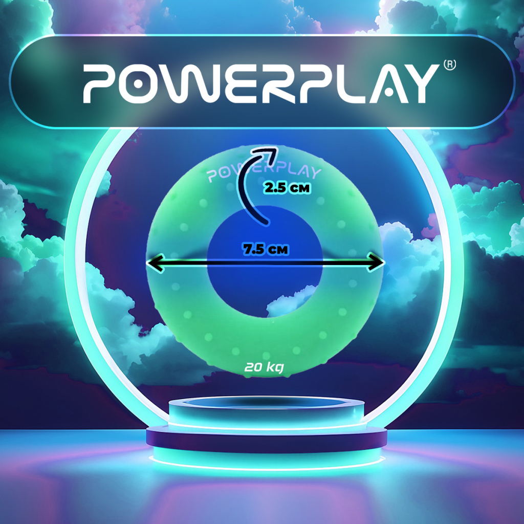 Еспандер PowerPlay PP-4338 Hand Grip Medium 20 кг Зелений (PP_4338_Green_20kg) - зображення 8