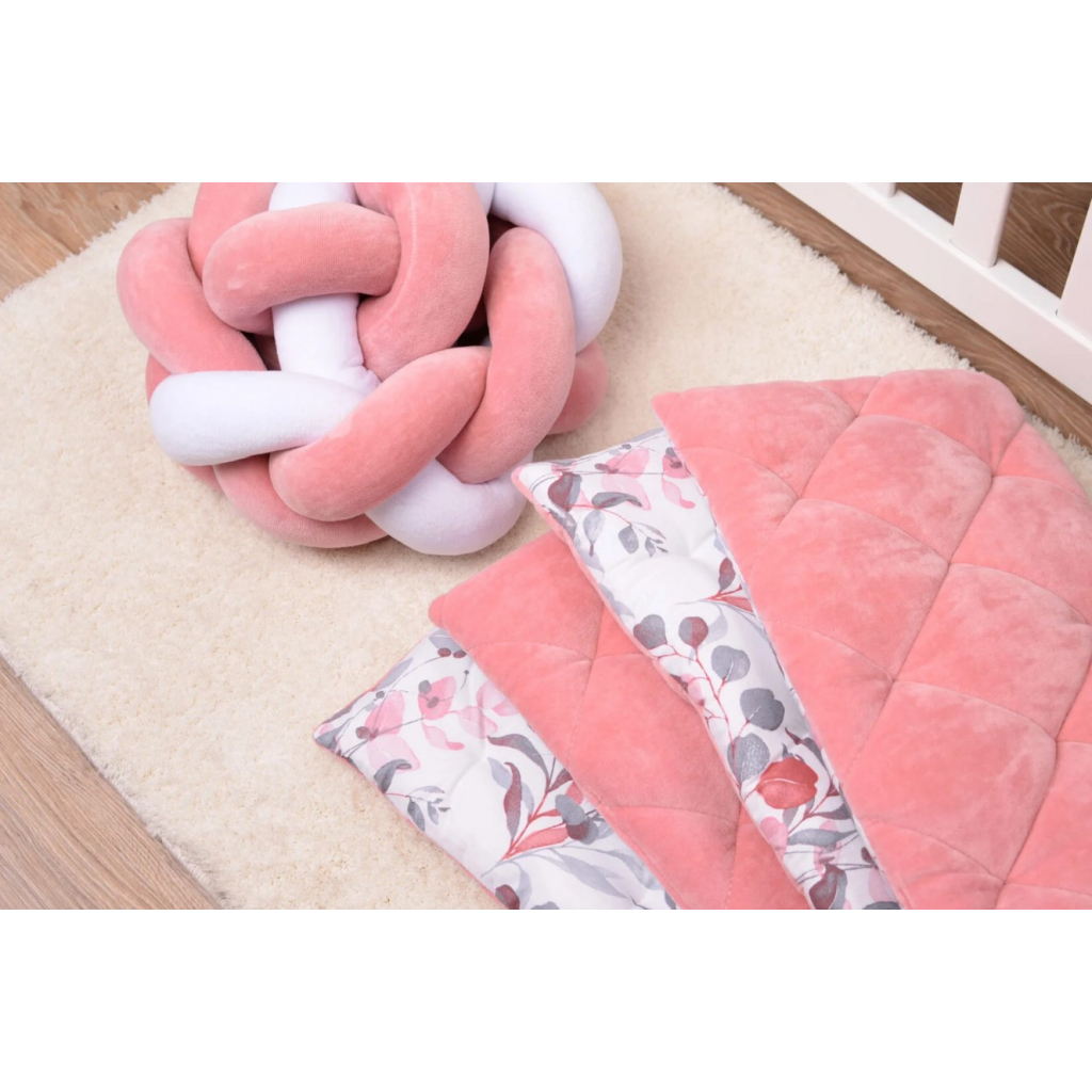 Дитячий постільний набір Верес Velour Powdery leaves (5од.) (218.10) - зображення 3