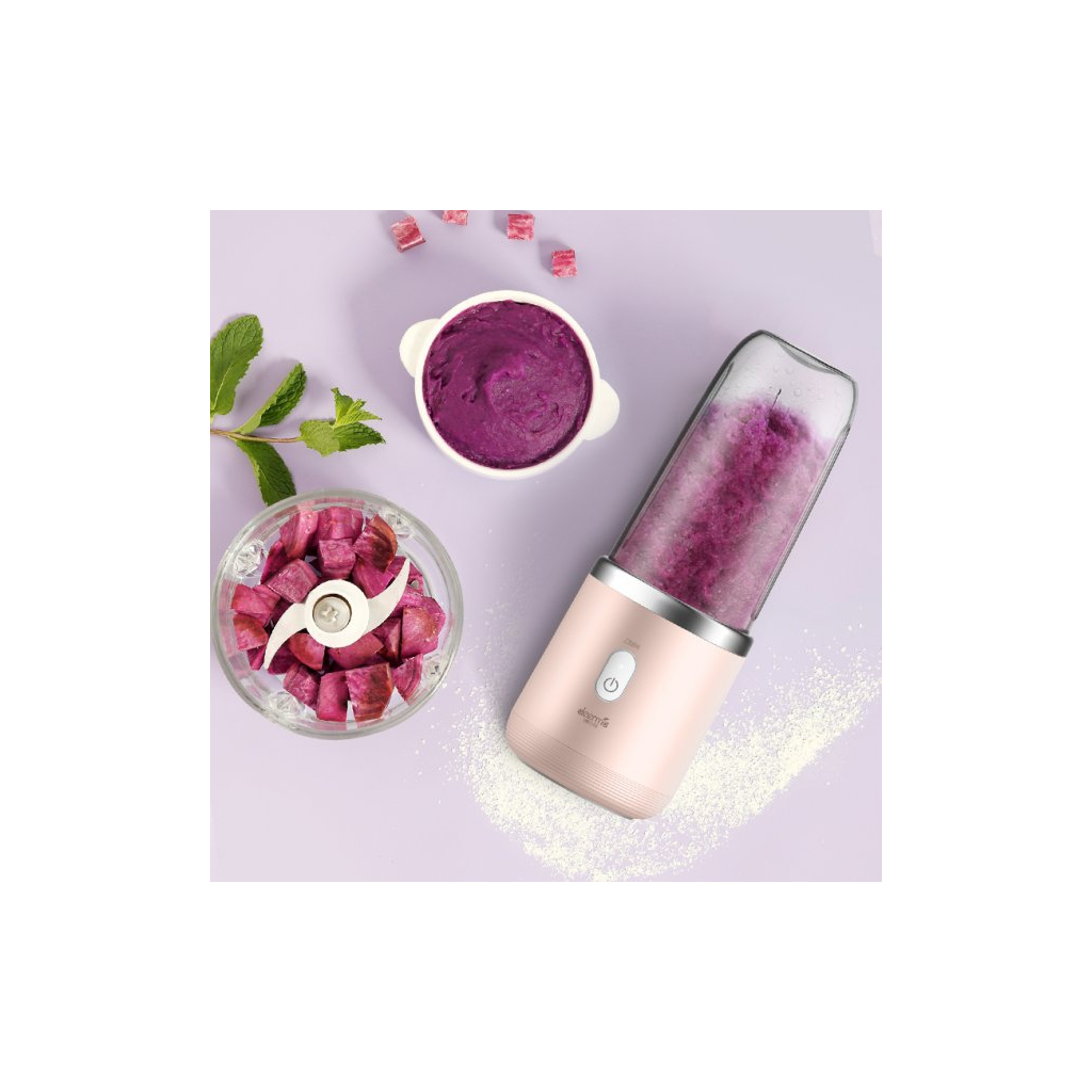 Блендер Deerma DEM-NU05 Pink - зображення 7