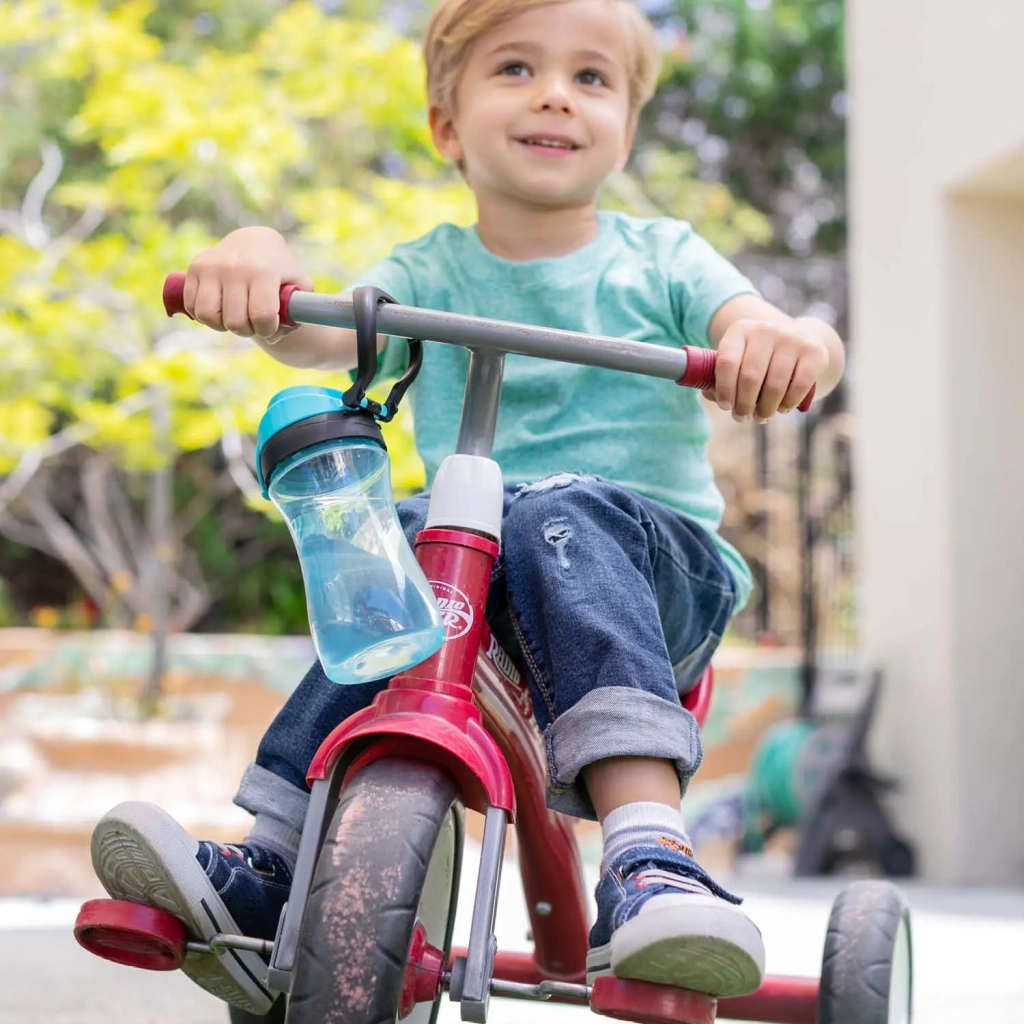 Поїльник-непроливайка Chicco Kids Cup Блакитний 350 мл (06910.20) - зображення 3