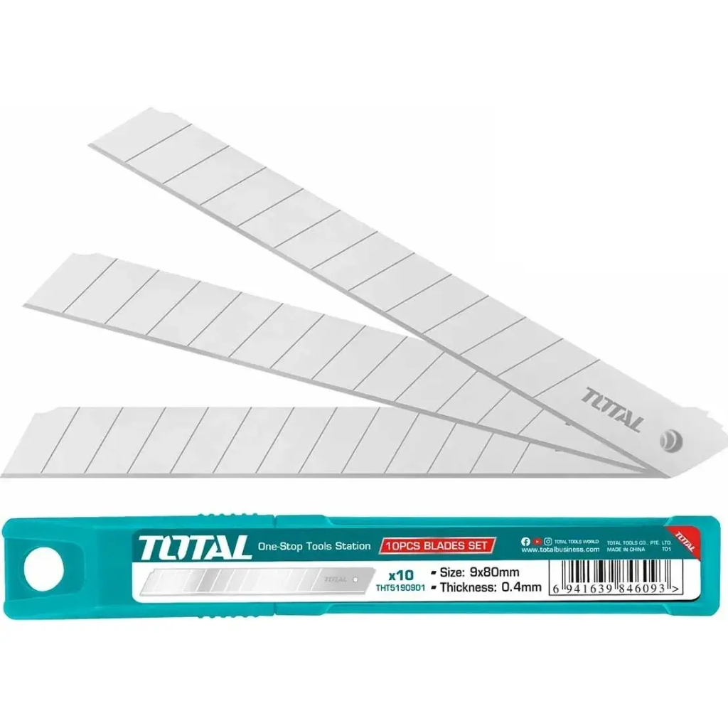 Лезо Total THT5190901 леза для ножів 9мм,10шт. (THT5190901) - зображення 1