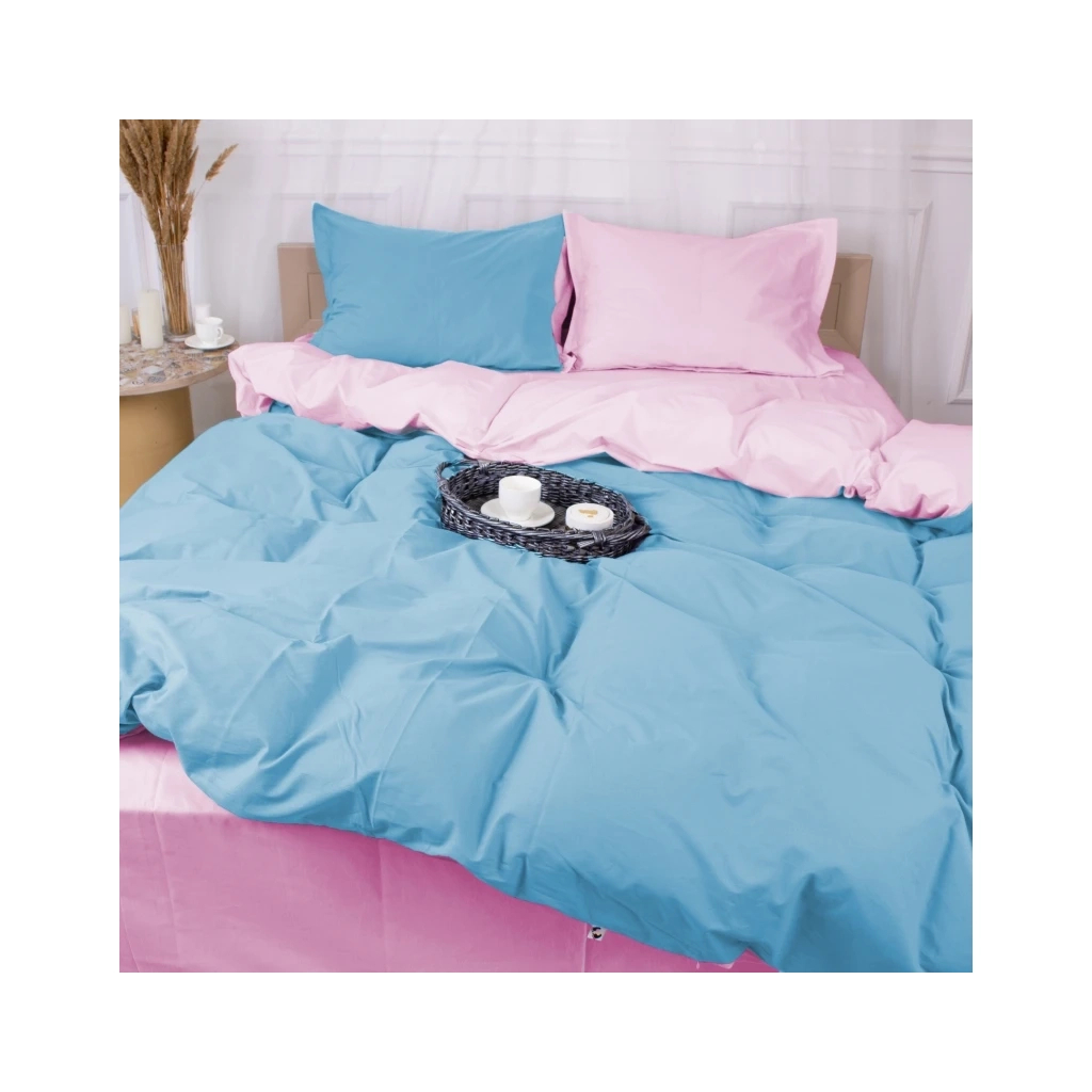 Постільна білизна MirSon Poplin Line 018 + 067 Nelson 110x140 (2200006277736) - изображение 5