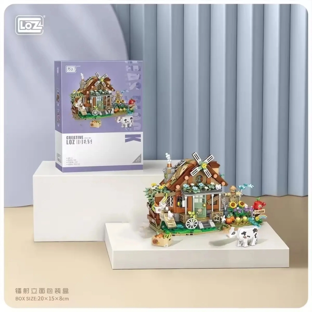 Конструктор LOZ mini Фермерський будиночок без фігурок (1281) - зображення 2