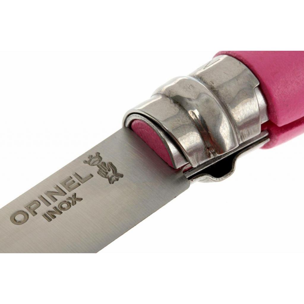 Ніж Opinel №7 Inox VRI Trekking pink (001791) - зображення 3