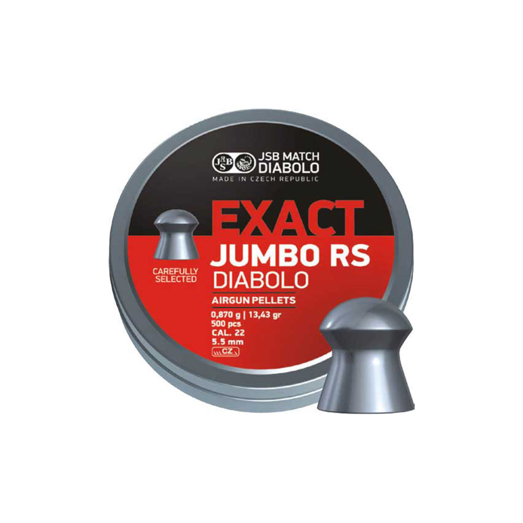 Пульки JSB Diabolo Exact Jumbo RS 5,52 мм 500 шт/уп (546207-500) - зображення 1