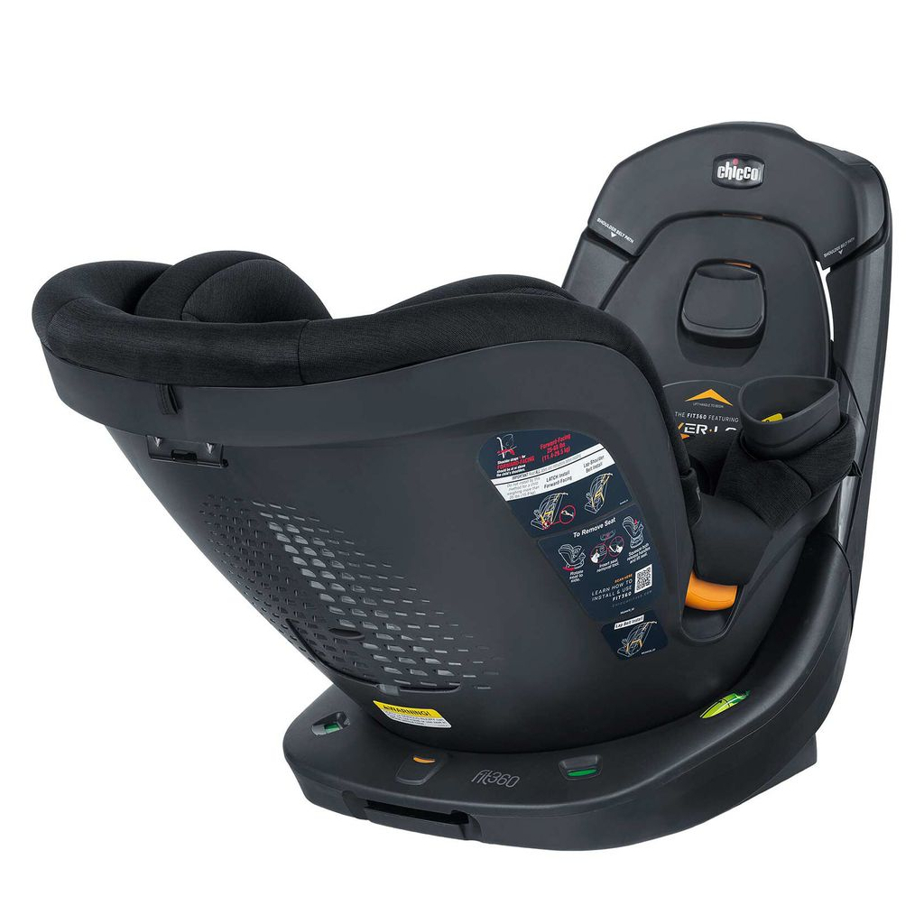 Автокрісло Chicco Fit360 ClearTex Чорне (049796613315) (79690.95) - зображення 5