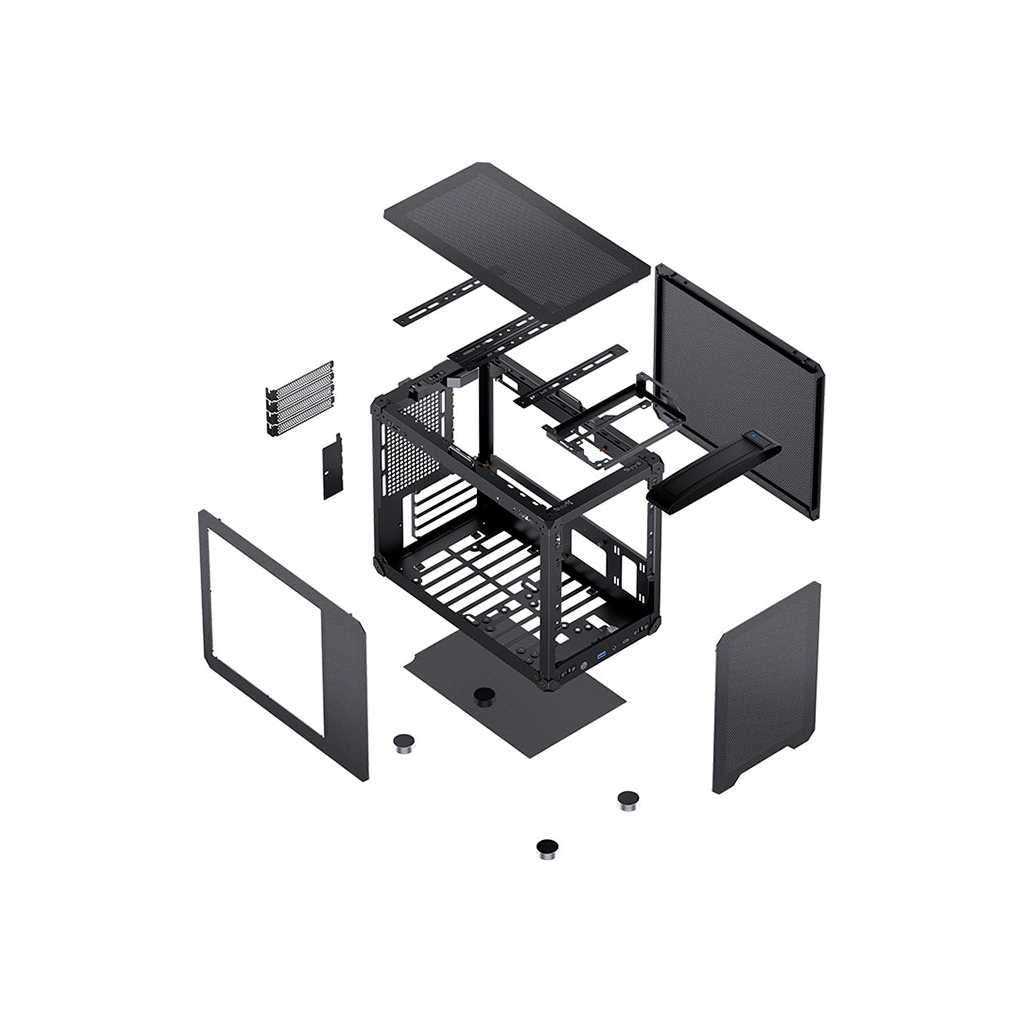 Корпус JONSBO C6 MAX Black - зображення 11