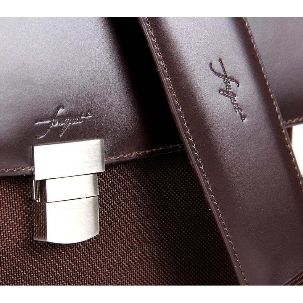 Сумка для ноутбука Fouquet 14" NBC-1002M BROWN (NBC-1002MBROWN) - зображення 5