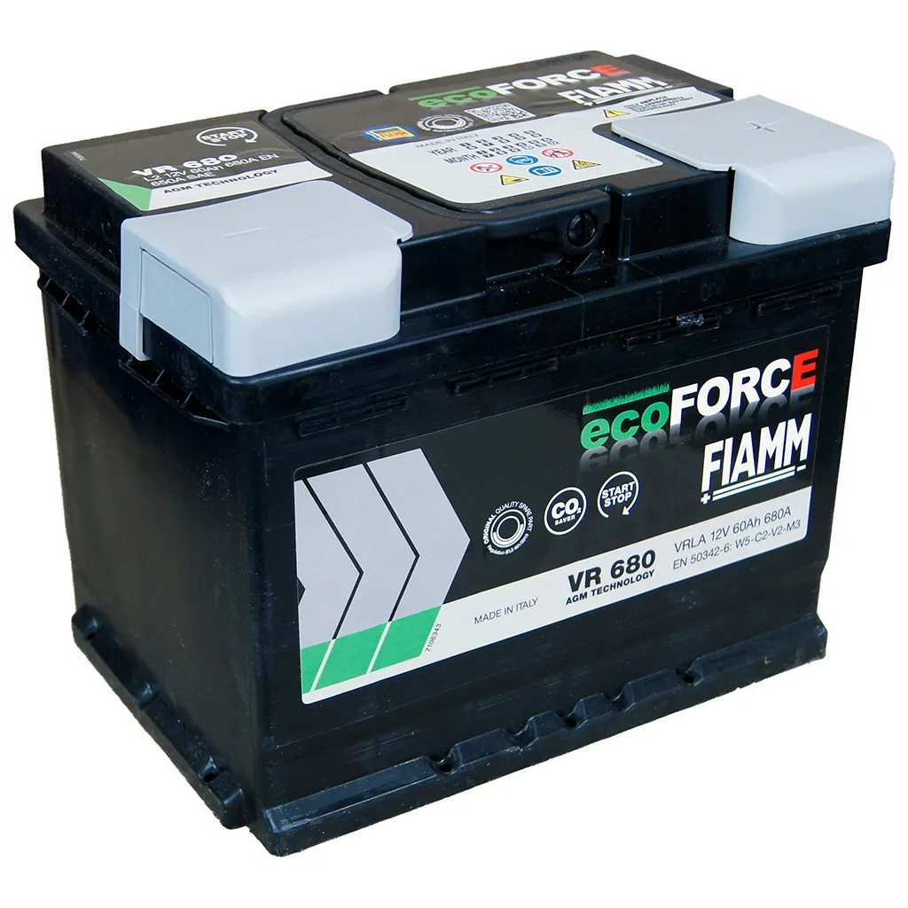 Акумулятор автомобільний FIAMM 60А (7906199) - зображення 1