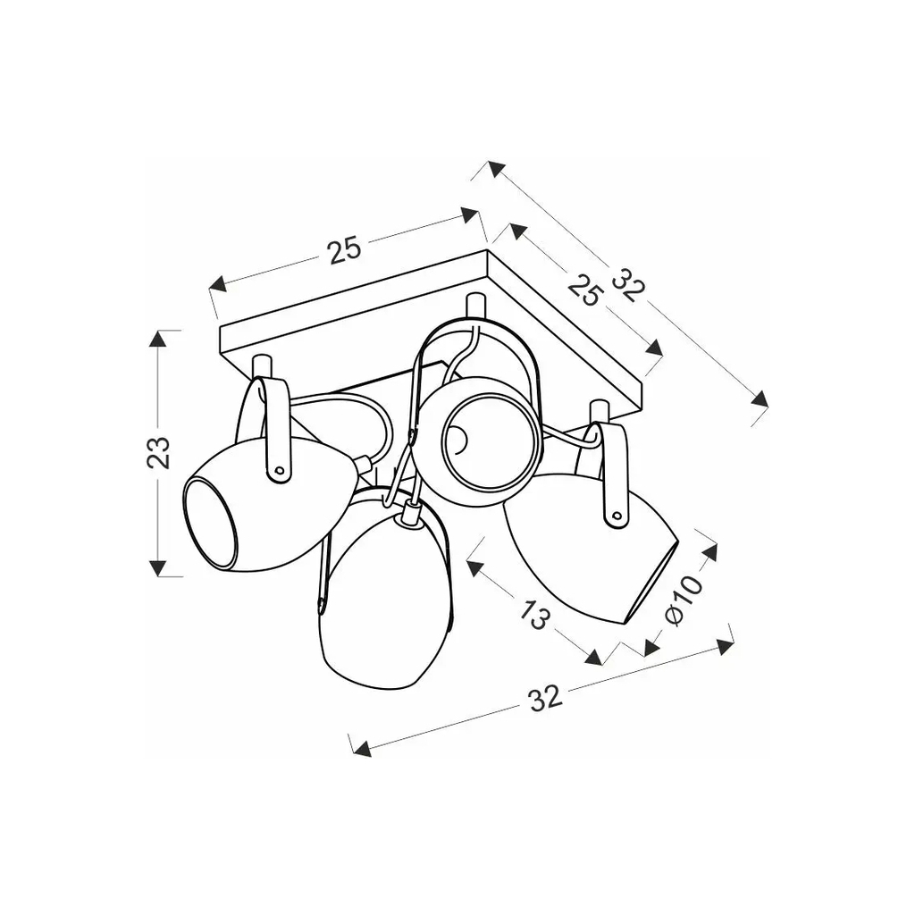 Спот Candellux 98-83128 Anica (98-83128) - изображение 3