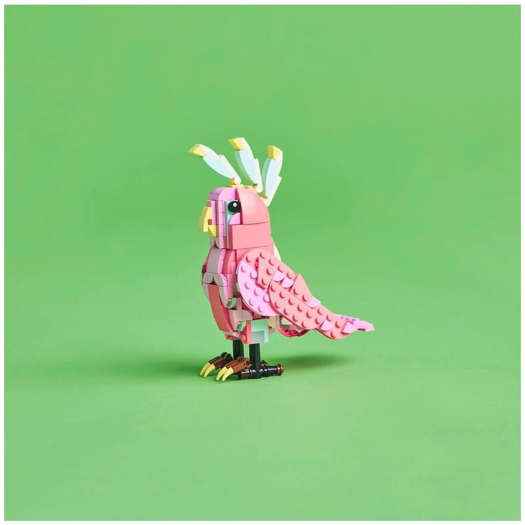 Конструктор LEGO Creator Дикі тварини: рожевий фламінго (31170) - зображення 11