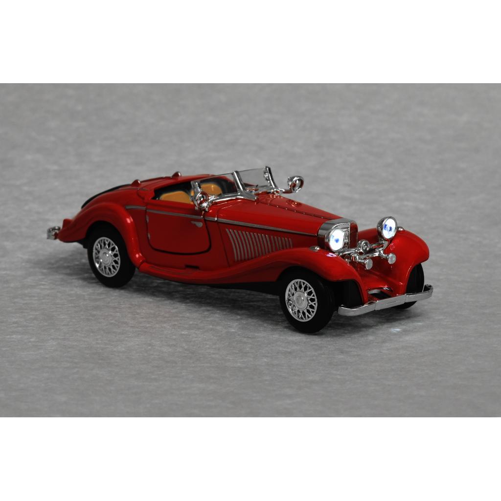 Машина Same Toy Vintage Car со светом и звуком Красный (HY62-2Ut-2) - зображення 6
