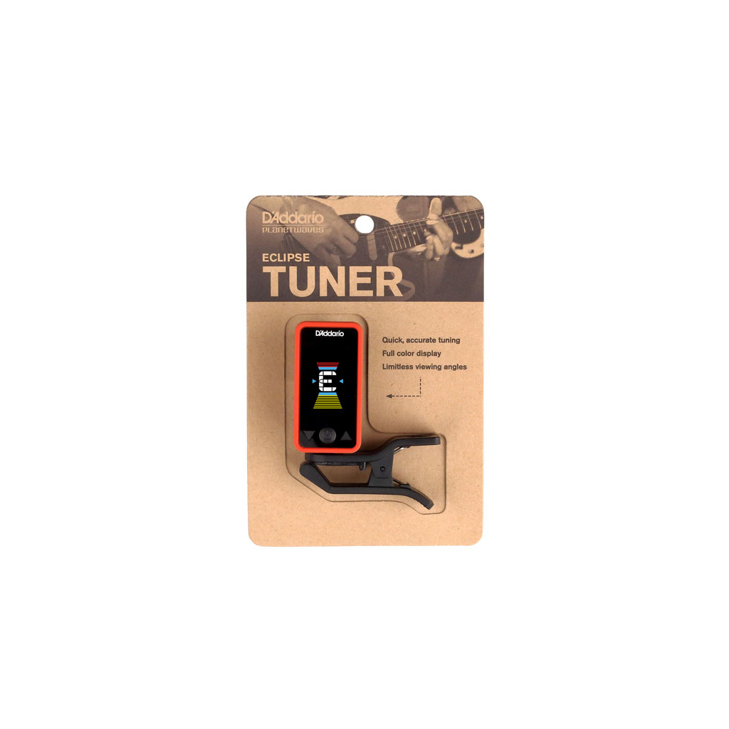 Тюнер для музичних інструментів D'Addario Eclipse Tuner Red (PW-CT-17RD) - зображення 4