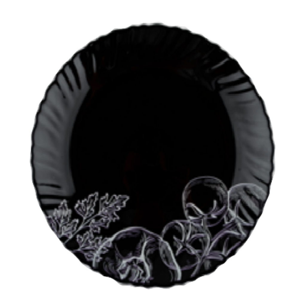 Салатник Vittora "Овочевий Етюд" Black Wave 15,5 см (V-155Bvs) - зображення 1