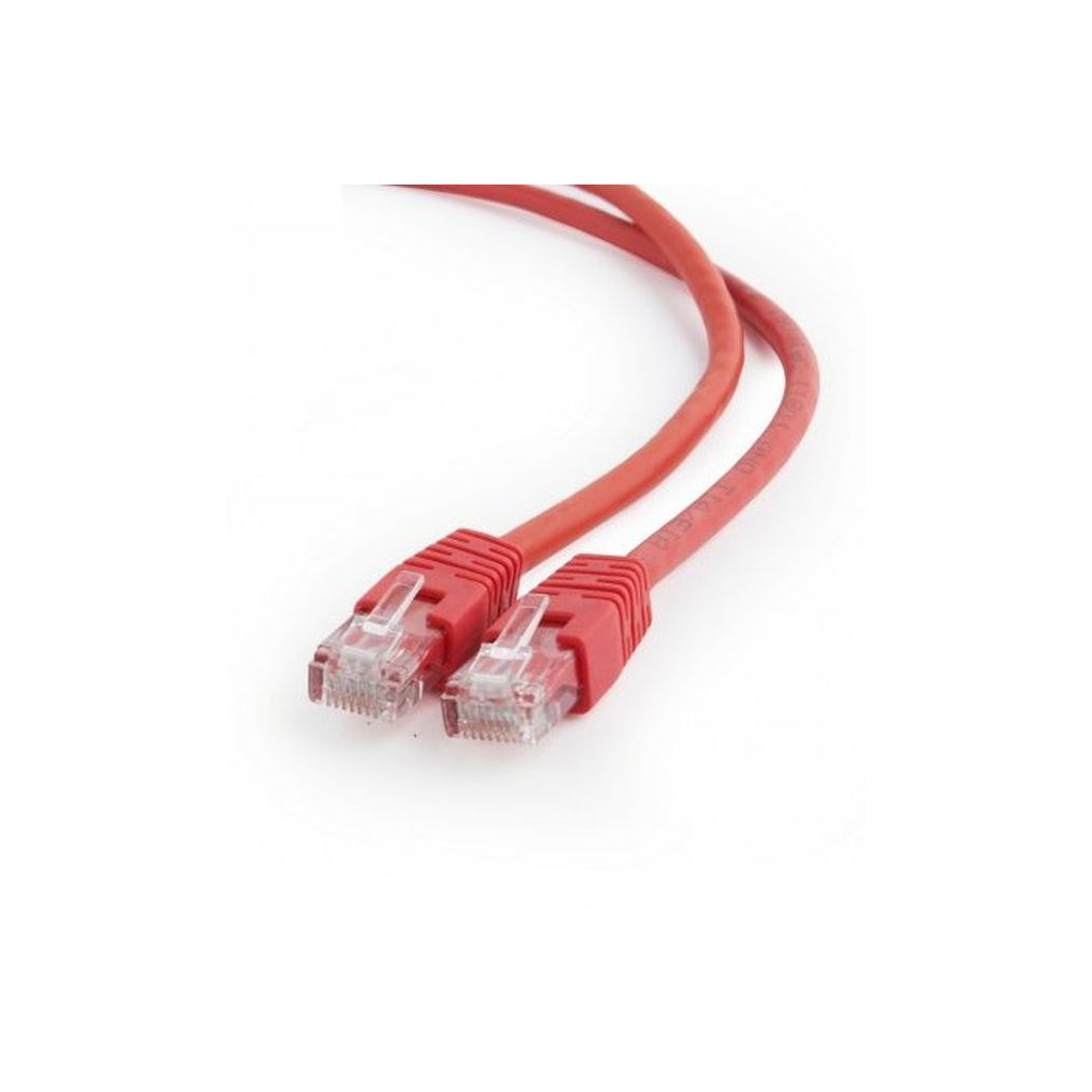Патч-корд 5м UTP cat 6 CCA red Cablexpert (PP6U-5M/R) - изображение 2