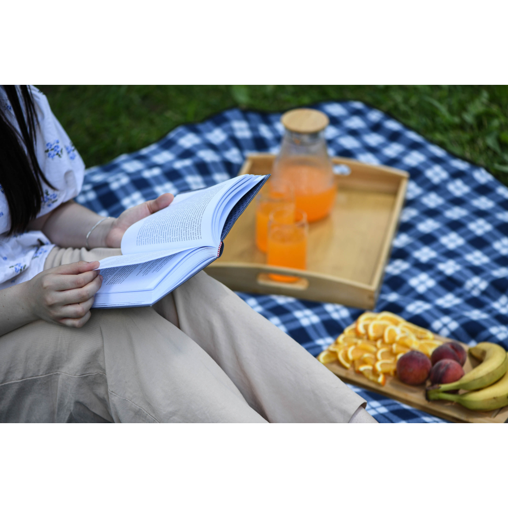 Плед Ardesto Picnic 130х170см, 100% поліестер, клітинка синій (ART0916BC) - зображення 12