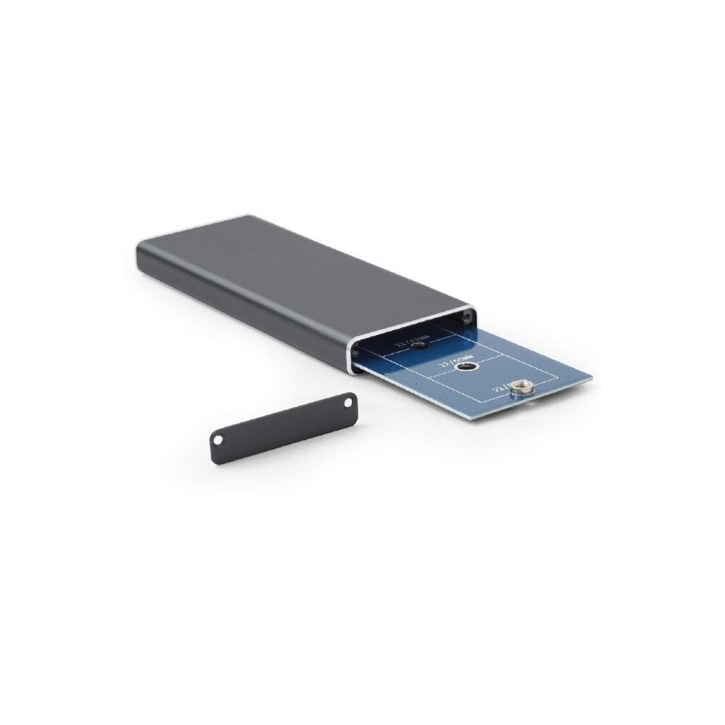 Кишеня зовнішня Gembird M.2 (NGFF), USB3.0, черный (EE2280-U3C-01) - зображення 2