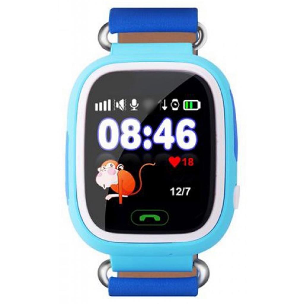 Смарт годинник-телефон GoGPS K04 Blue дитячий з GPS (K04BL) - зображення 2
