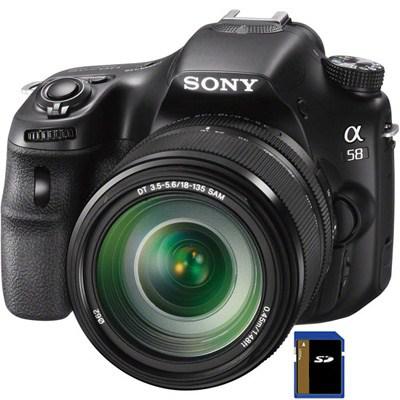 Цифровий фотоапарат Sony Alpha A58 + 18-135mm kit (SLTA58M.CEC) - зображення 1