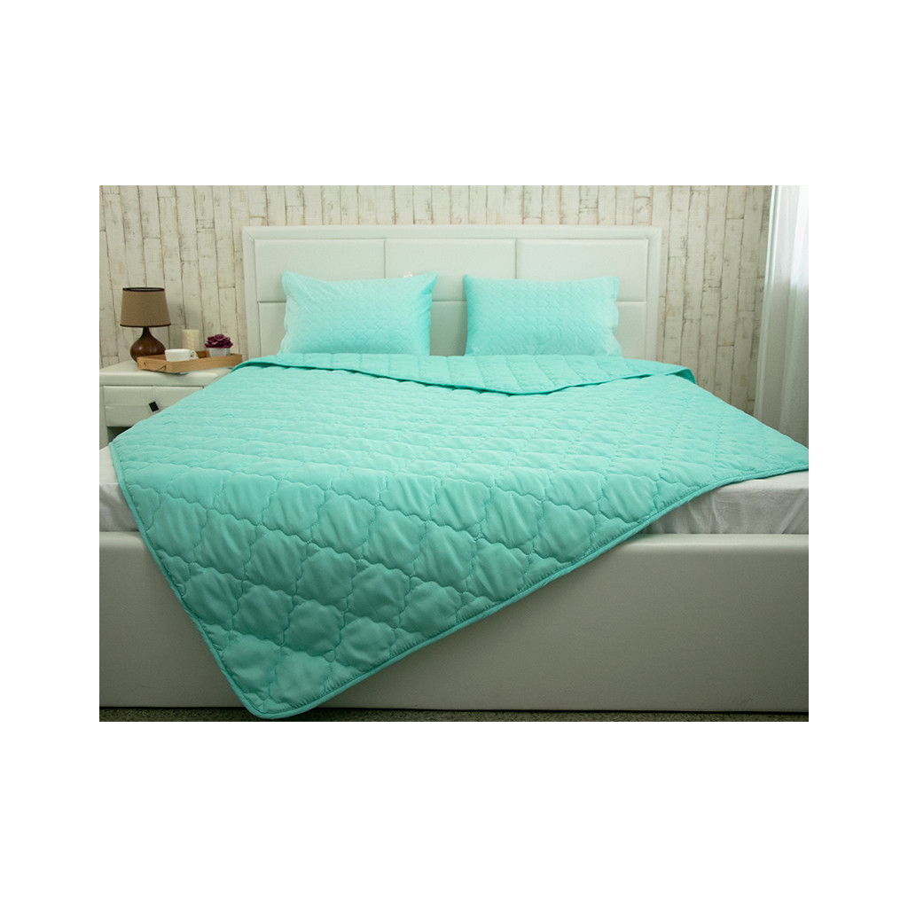 Ковдра Руно літня силіконова Легкість бірюзова 200х220 см (322.52СЛКУ_Бірюзовий) - зображення 9