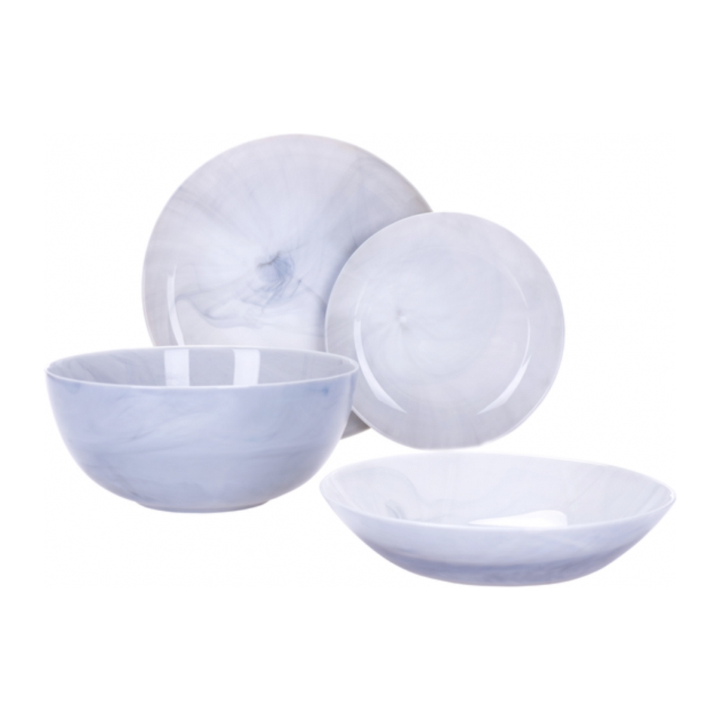 Столовий сервіз Luminarc Diwali Marble Granit 19 предметів (Q0217) - зображення 1