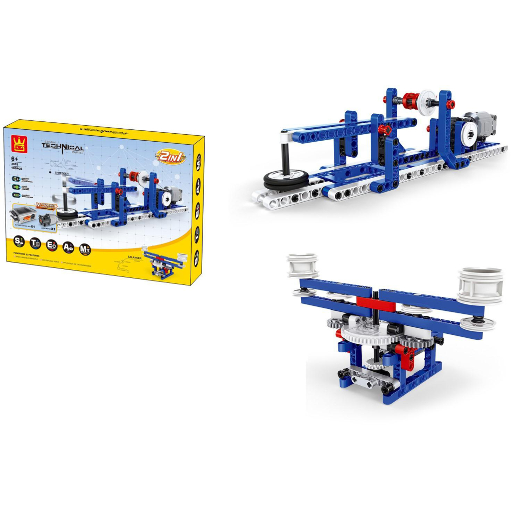 Конструктор Wange STEM Подрібнювач, балансир (WNG-3802) - зображення 2