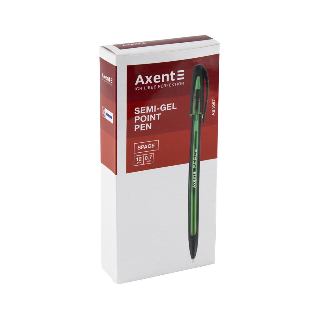 Ручка масляна Axent Space Синя 0.7 мм (AB1087-02-A) - зображення 2