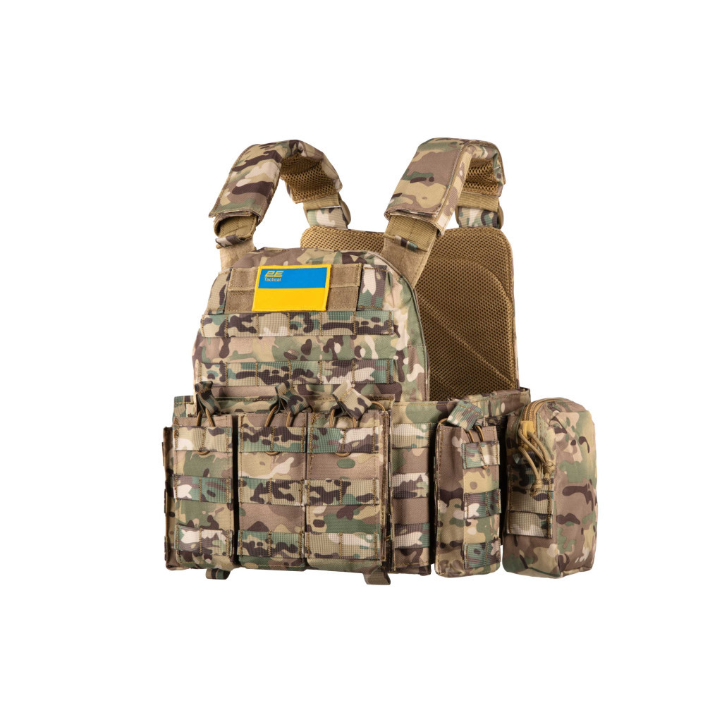 Плитоноска 2E Тип 5 2Е Camouflage (2E-MILPLACARTYPE5-Y2-CC) - изображение 1