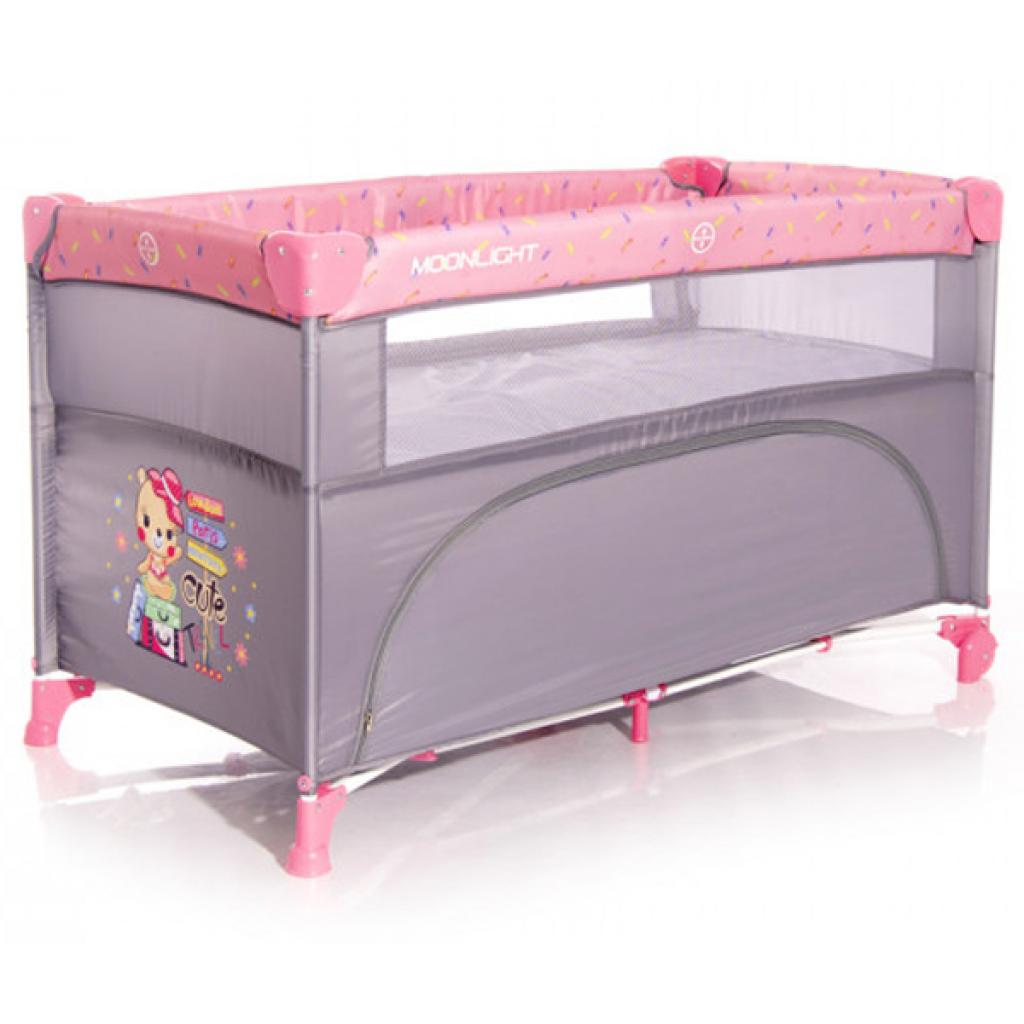 Дитячий манеж Bertoni/Lorelli Up And Down (pink trevel) - зображення 2