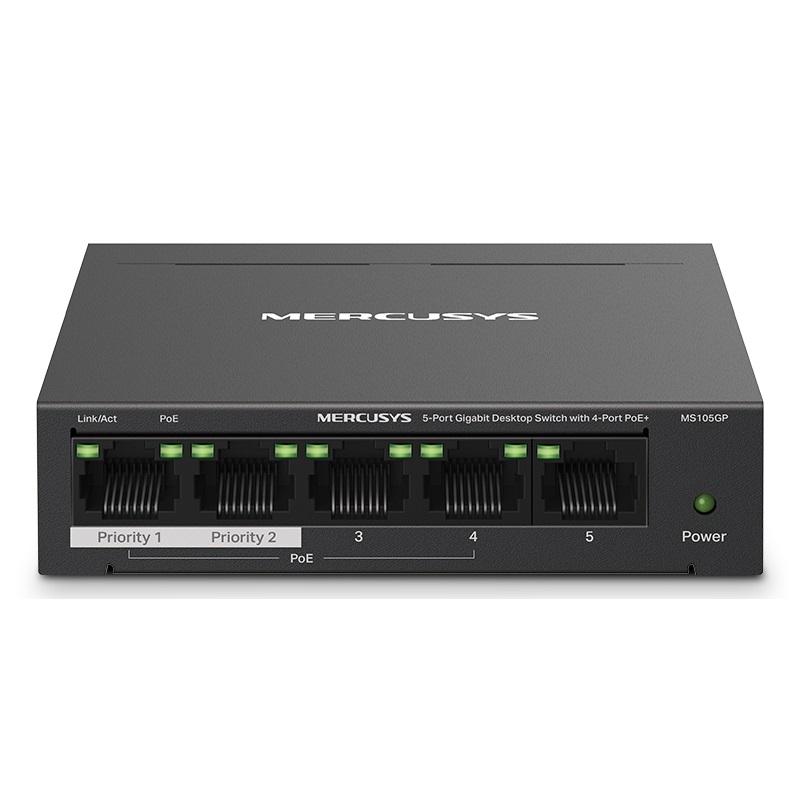 Комутатор Mercusys MS105GP - зображення 10
